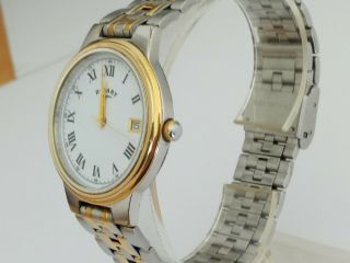 Men ' s Rotary quartz watch.  Good order,  spares/repair,  box & papers. 3