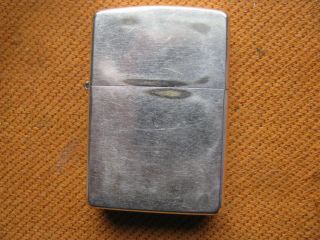 Vintage Zippo Silver Plate Lighter