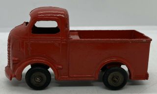 Antique Automotive Toys Vintage Barclay Die Cast Metal Red Toy Delivery Truck