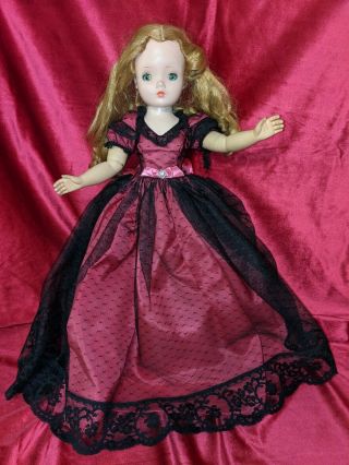 Vintage 1950s Madame Alexander 20 " Cissy Goya Doll Gorgeous Gown High Heel Feet