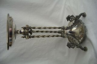 Antique / Vintage Ornate Silver Plated Stand / Dish.