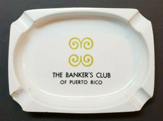 Vintage Ashtray / The Banker 