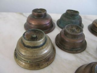 7 Antique Bronze Butter Lamp Cup from the Jokhang Temple Lhasa Tibet 4