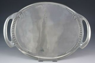 Archibald Knox For Liberty & Co Tudric Arts & Crafts Pewter Serving Tray C.  1900