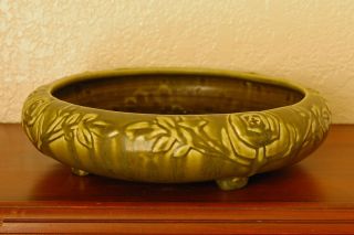 Gorgeous Antique Rookwood Pottery Arts Crafts Console Bowl " Xx " 1920 2171 Olive