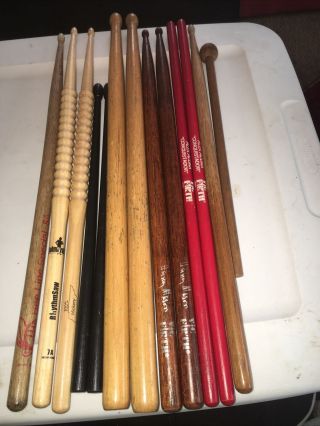 Vintage Drumsticks Vic Firth,  Johnny Rabb And More View Pics
