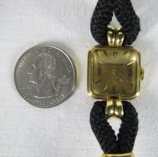 Vintage 1940 ' s - 50 ' s Jaeger LeCoultre Le Coultre Ladies 18K Gold 17J Watch NR yqz 4