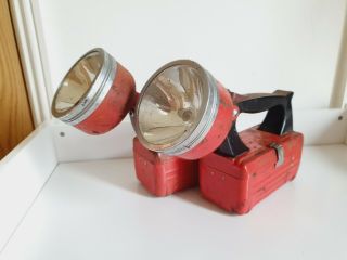 Pair Ever Ready Space Beam Vintage Adjustable Torch