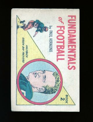 1962 Post Cereal Booklets Set Break Paul Hornung Gmcards