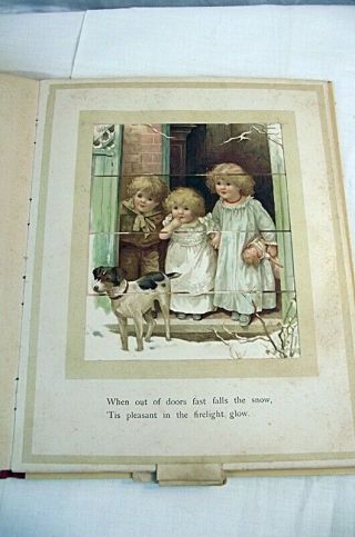 Antique 1899 Come and Go A Book Of 6 Changing Pictures Ernest Nister London Vict 4