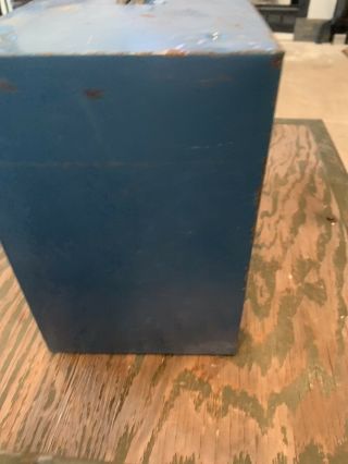 Vintage Akro - Mils 24 Drawer Metal Storage Cabinet w/ 24 Adjustable Dividers 2