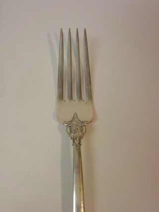 Set/4 Wallace GRAND BAROQUE Sterling Silver Dinner Forks - 270 grams 6