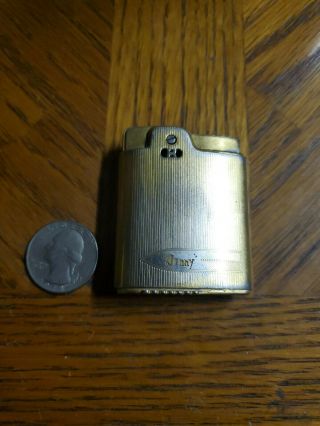 Vintage Ronson Essex Automatic Lighter Well Engraved Jinny