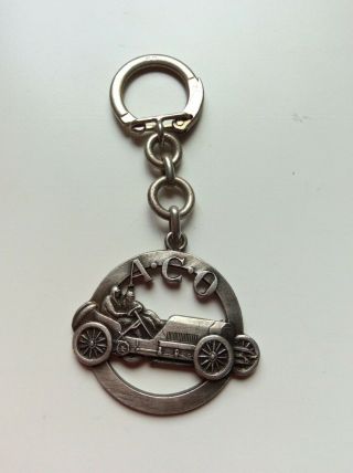 Porte Clefs Automobile Club De L’ouest - A.  C.  O - Voiture - Vintage - Keychain - M
