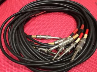1 Vintage Rapco Guitar Instrument Cable 1/4 " Ts/ts Soundflex 10’ Switchcraft 4av