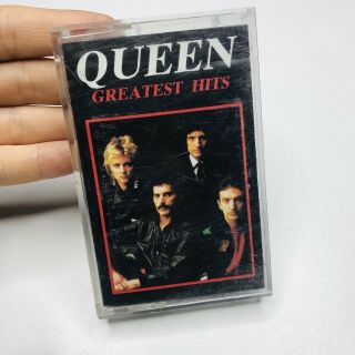 Vintage Queen Greatest Hits Cassette Tape Emi Istanbul Release