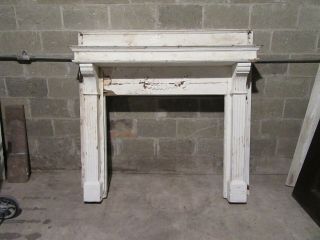 Ornate Antique Carved Oak Fireplace Mantel 60 X 57 41 Opening Salvage