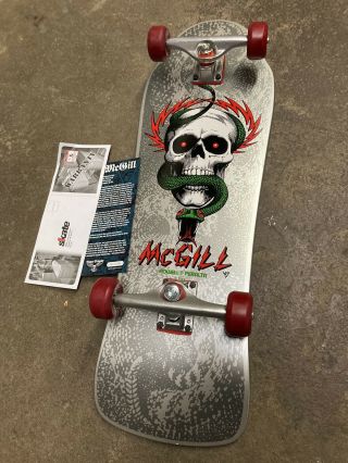 Powell Peralta Mike Mcgill Bones Brigade Old School Reissue Complete Skateboard