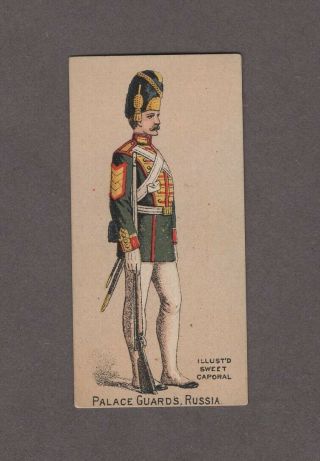 1888 Kinney Tobacco Military Series N224 Palace Guards Russia