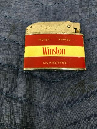 Vintage Winston Cigarette Lighter Crown Designs
