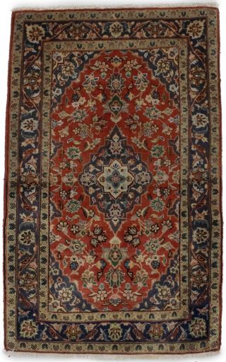 Small Entryway Handmade Floral Classic 2x3 Vintage Oriental Area Rug Home Carpet