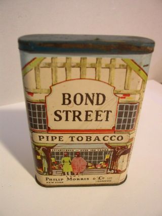 Bond Street Tobacco Tin Philip Morris