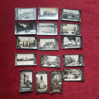 Mr Gallaher Cigarettes Ireland Photographs Miniature Cards North South