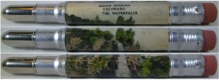 Restored Vintage Bullet Pencil - Idaho Springs,  Colorado - The Waterfalls Ef1365