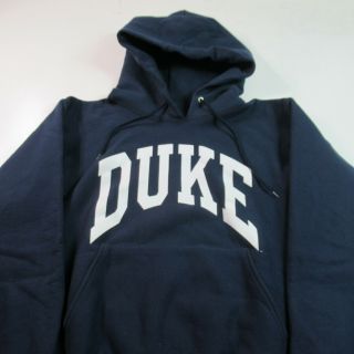 Exclusive Vintage Duke University Hoodie Sweatshirt Thick Usa Made Mens Medium