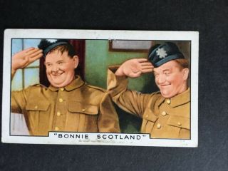 Laurel & Hardy In Bonnie Scotland : Gallaher Film Episodes 46 1936 Cond Vg
