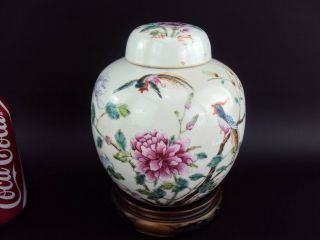 Impressive Chinese 19thc Antiques Porcelain Oriental Famille Rose Vase
