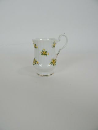 Vintage Royal Windsor Tea Cup Fine Bone China Floral Made In England