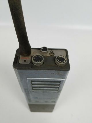 Vintage Motorola MX350 - S Handie - Talkie FM Radio Parts Only 2