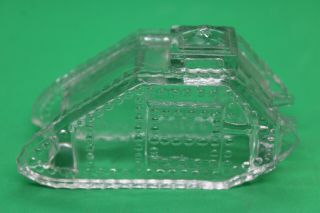Vintage Glass Candy Container - Wwi Style Tank