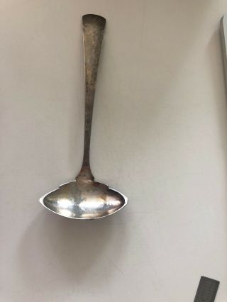 Signed Kalo Sterling 8886 Arts And Crafts Sterling Silver 8 1/2 " Ladle