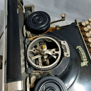 GREAT 1917 Hammond Multiplex Typewriter In Wood Case Got To See It 5