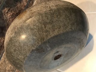 Antique Granite Rock Curling Stone Scottish Olympic Sport Leadville Colorado 11” 3