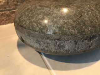 Antique Granite Rock Curling Stone Scottish Olympic Sport Leadville Colorado 11” 6