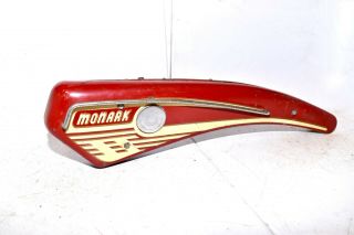 1950 Monark Deluxe 4400 Bicycle Tank & Horn Mens 26 " Balloon Bike Part