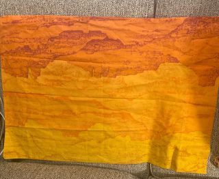 Vintage Marlborough Orange,  Yellow & Brown Grand Canyon Pillowcases