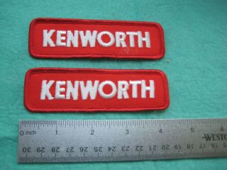 28 Vintage Kenworth Trucks Parts Service Uniform Patch Set