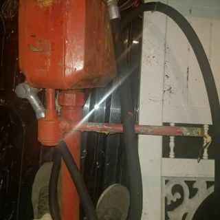 Vintage Gasboy gas pump model 1820 fuel pump Oil Station 5