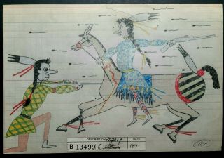 Ledger Drawing.  Early 1900s.
