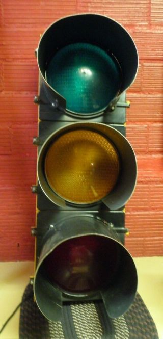 Traffic Signal Light 41 " Tall Wired For 110 Great