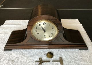 1910’s Antique Seth Thomas Mantel Clock Correctly Westminster Chimes