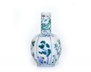 A Fine Chinese Doucai Porcelain Vase
