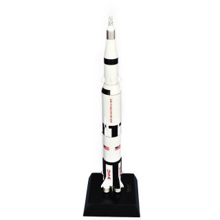 Nasa Saturn V Rocket W/ Apollo Model Scale:1/200