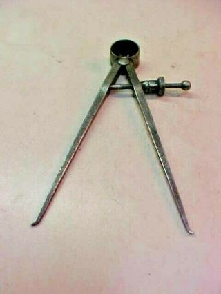 Vintage L.  S.  Starrett Inside Caliper Machinist Tool Pat.  1883 6 In