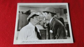 Vintage Period Hollywood Celebrity Photo Abbott And Costello H17b