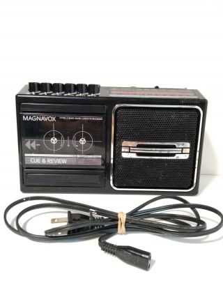 Vintage Magnavox D7160 Am/fm Radio Cassette Recorder Cue Review